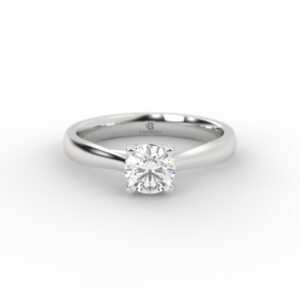 Cruz – Solitario En Oro 18K