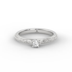 Malinas – Solitario En Oro 18K