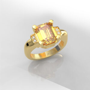 Citrino – Gemas De Color En Oro 18K