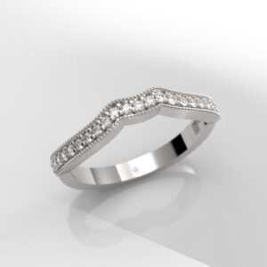 Cintas – Medio Cintillo En Oro 18K