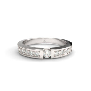 Primavera – Medio Cintillo En Oro 18K