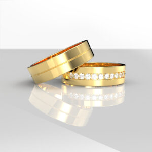 Dita – Argollas De Matrimonio En Oro 18K