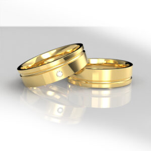 Hanga Roa – Argollas De Matrimonio En Oro 18K